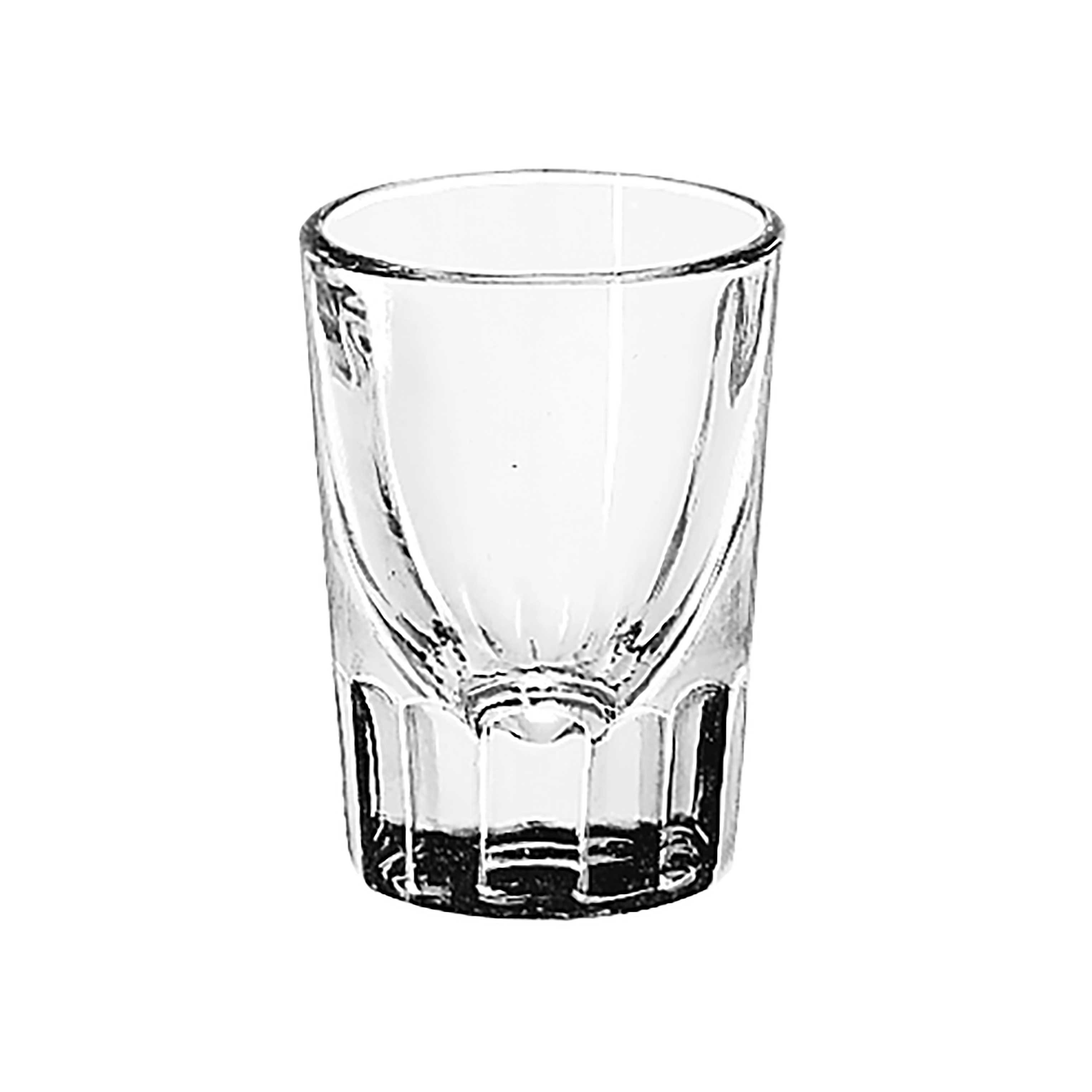 Libbey 5126 Fluted Whiskey (4 - 1-Dozen Cartons) - Capacity: 2Oz. -- 48 Per Case
