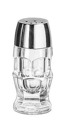 Libbey 5221 Salt and Pepper Shaker, 1.25 Ounce -- 24 per case.