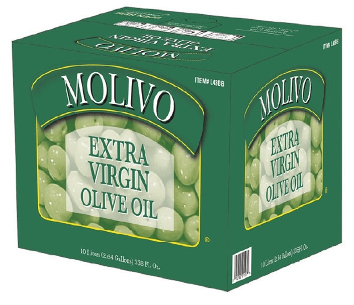 Molivo Extra Virgin Olive Oil, 10 Liter