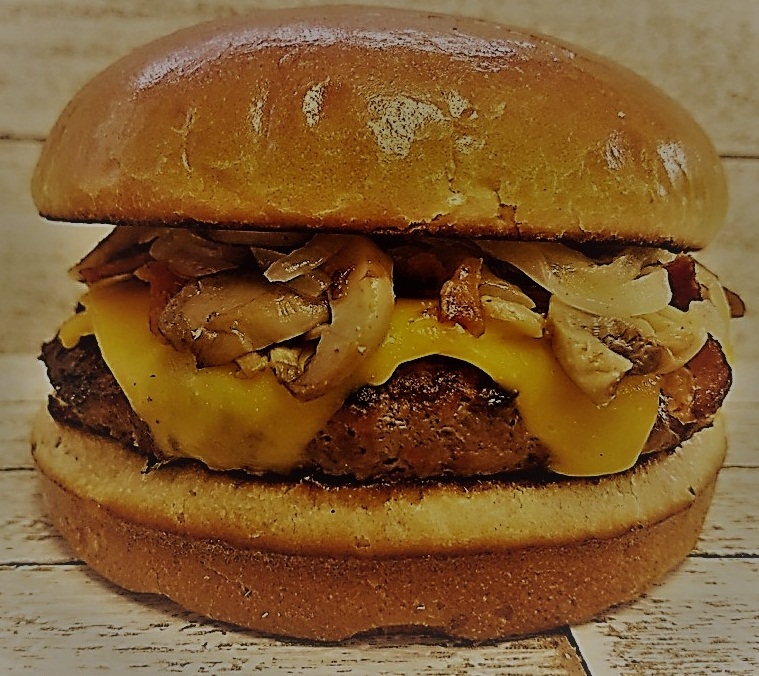 Omni Food Concepts Brioche Burger Roll -- 12 per case.