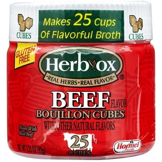 Herb Ox Beef Bouillon Cube, 3.25 Ounce -- 12 per case