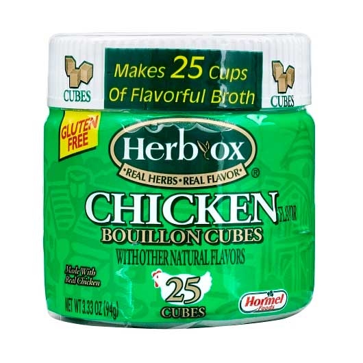HERB-OX Chicken Bouillon Cube, 3.33 Ounce -- 12 per case