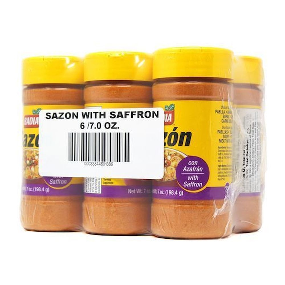 Badia Sazon with Saffron, 7 Ounce -- 6 per case