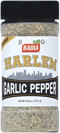 Badia Harlem Garlic Pepper, 6 Ounce -- 6 per case