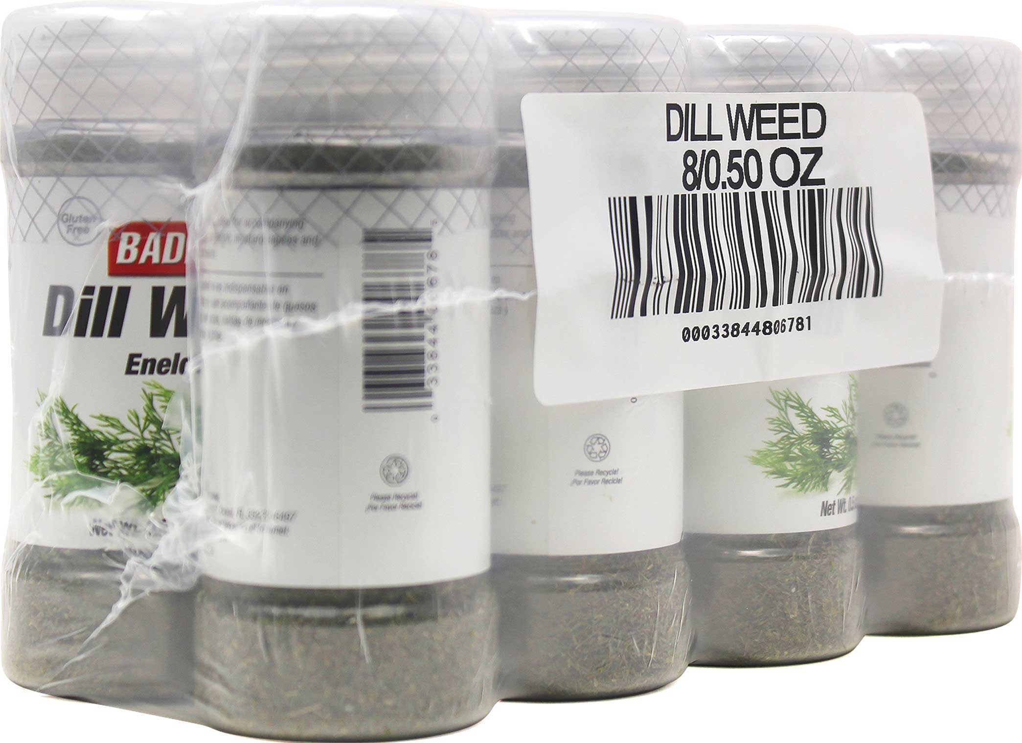 Badia Dill Weed, 0.5 Ounce -- 8 per case