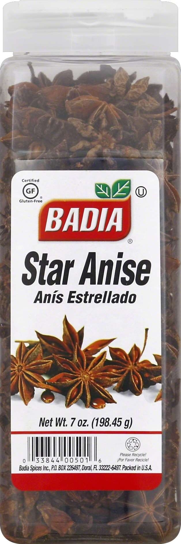 Badia Star Anise, 7 Ounce Bottle -- 6 per case