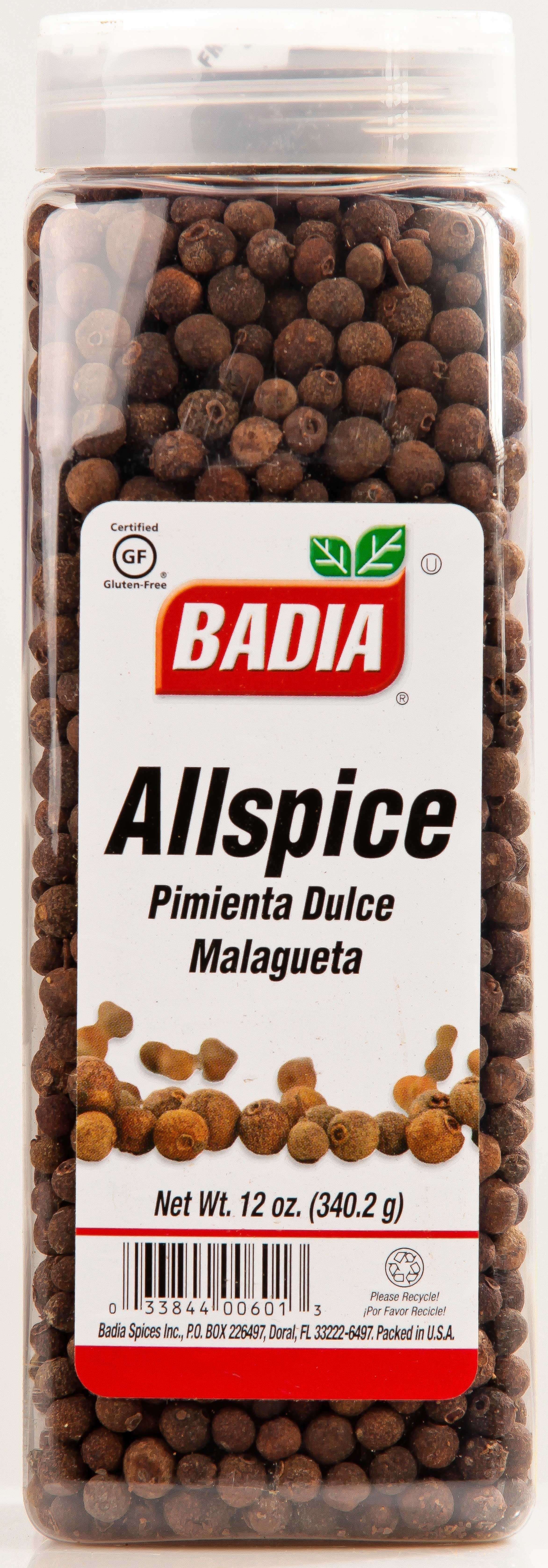 Badia Whole All Spice, 12 Ounce -- 6 per case