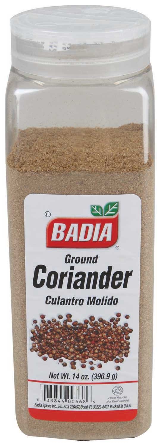 Badia Ground Coriander, 14 Ounce -- 6 per case