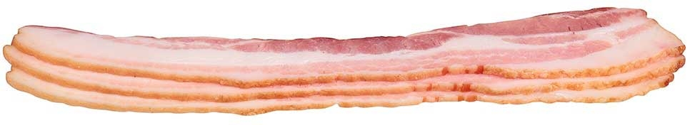 Jones Dairy Farm 14/18 Slices Uncooked Dry Aged Cherrywood Smoked Bacon, 1.143 Ounce -- 210-270 per case