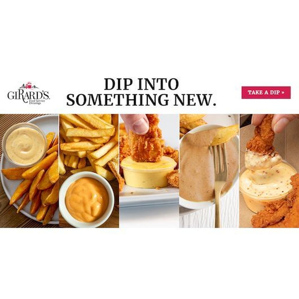 Girards Zesty Fry Dipping Sauce, 1 Gallon -- 2 per case