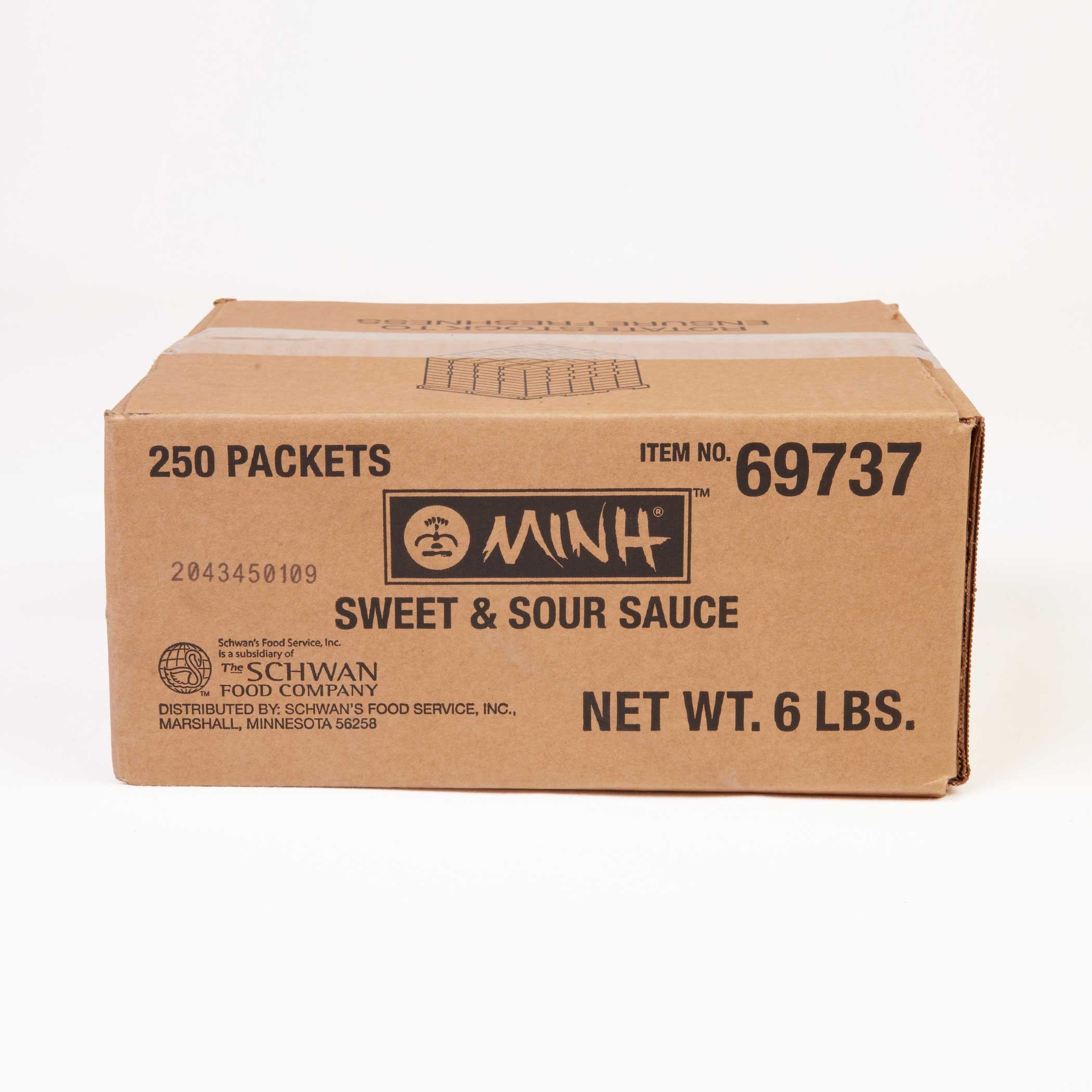 Schwans Minh Sweet and Sour Sauce Packet, 0.4 Ounce -- 250 per case.