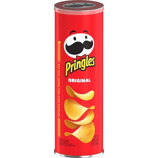 Pringles Original Potato Crisps, 5.2 Ounce -- 14 per case.