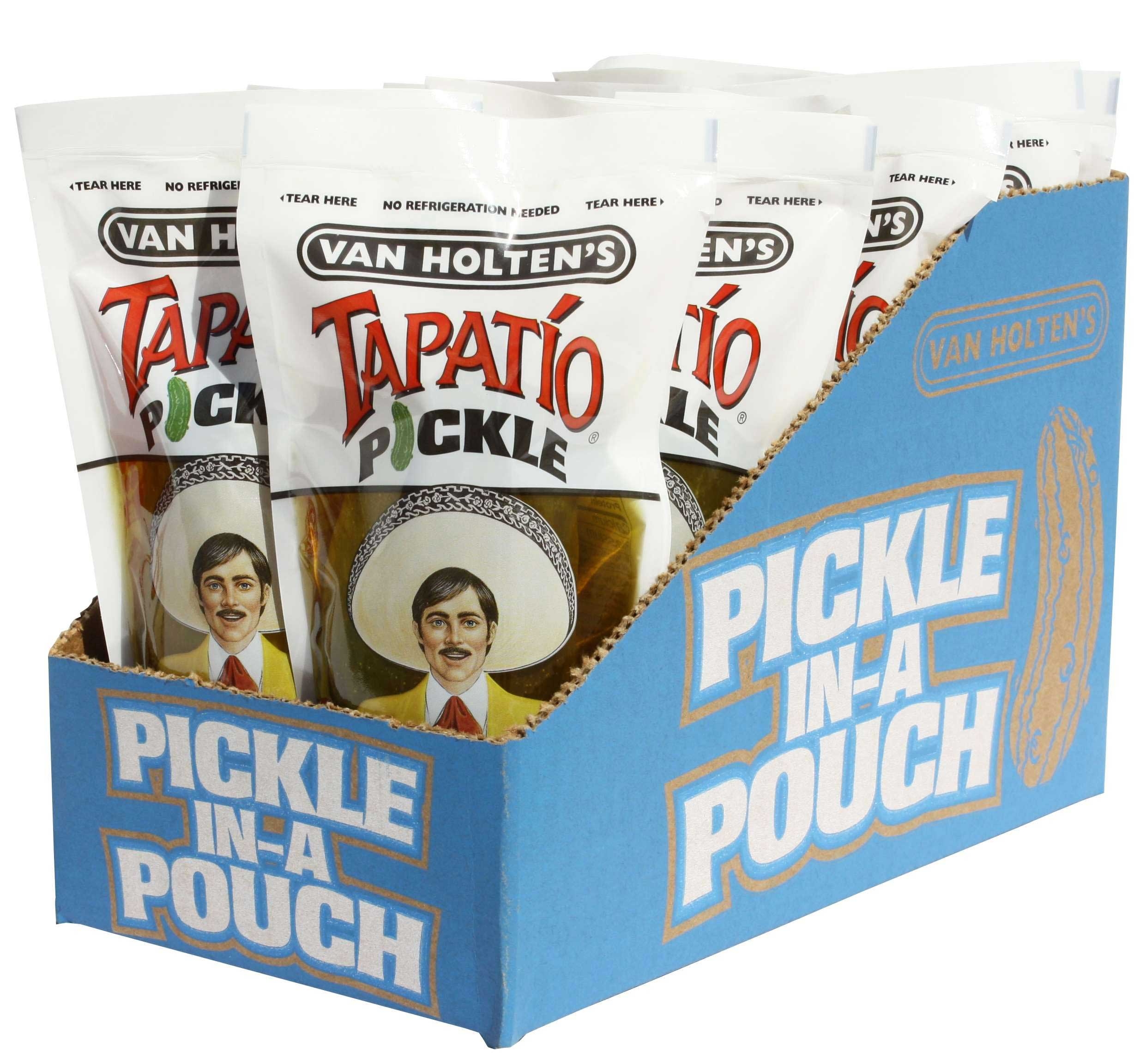 Van Holtens Tapatio Jumbo Salsa Pickle -- 12 per case.