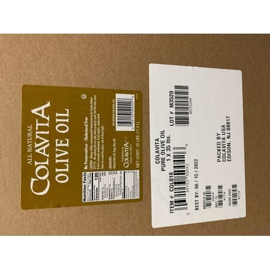 Colavita Olive Oil, 35 Pound Plastic Jug