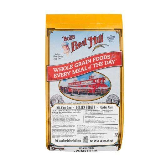 Bobs Red Mill Golden Bulgur, 25 Pound