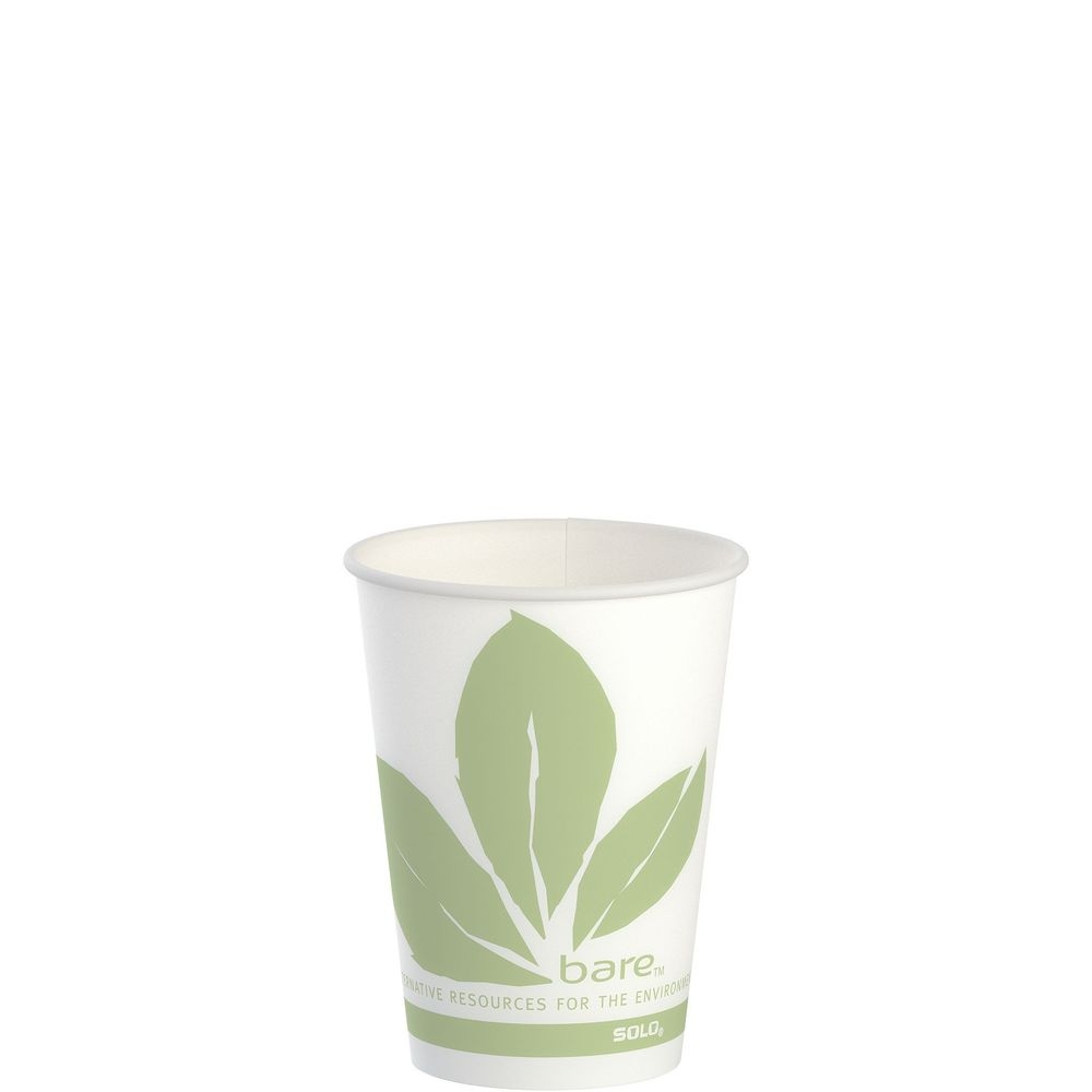 Solo Bare Waxed Paper Cold Cup, 9 Ounce Capacity -- 2000 per case.