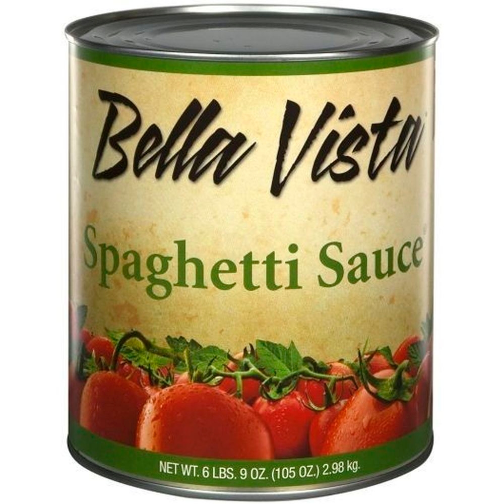 Bella Vista Spaghetti Sauce, 105 Ounce -- 6 per case