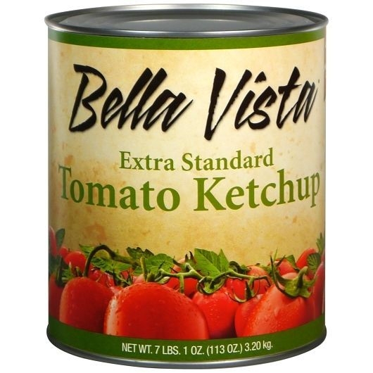 Bella Vista Extra Standard Ketchup, 113 Ounce -- 6 per case