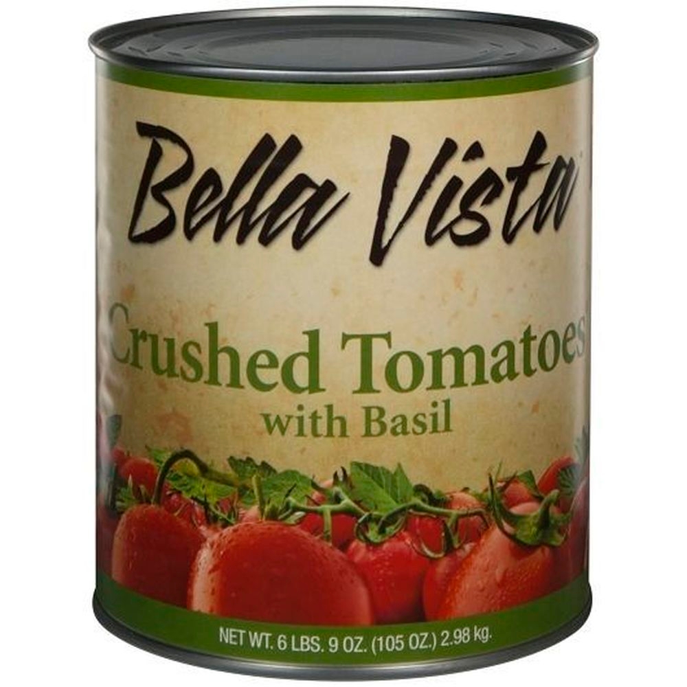Bella Vista Crushed Tomatoes with Basil, 105 Ounce -- 6 per case