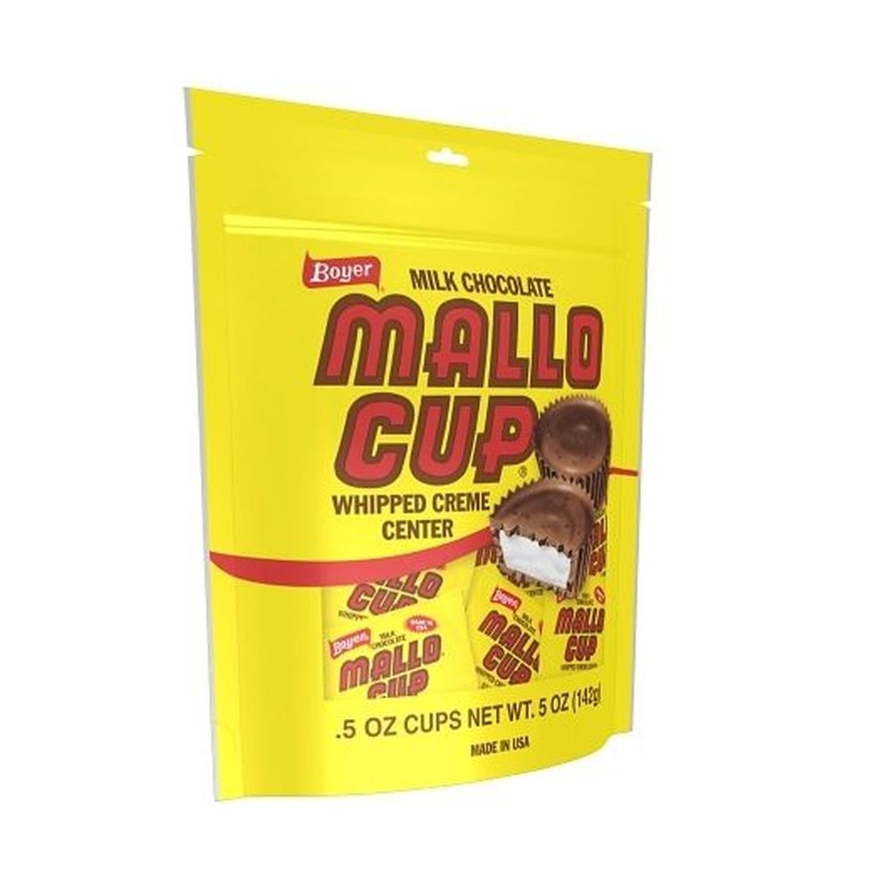 Boyer Candy Milk Chocolate Mallo Cup with Whipped Crème Center, 4 Pound