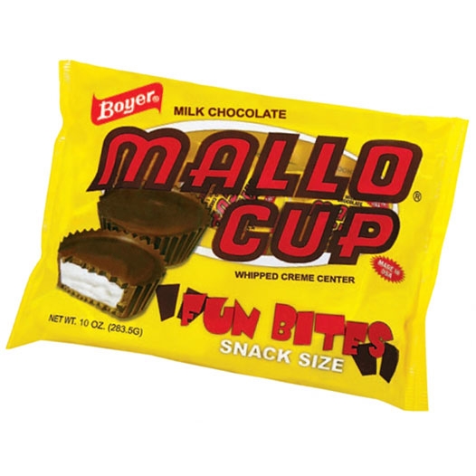 Boyer Mallo Cup Candy, 10 Ounce Bag -- 24 per case.