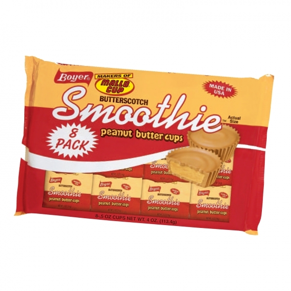 Smoothie Butterscotch Peanut Butter Cup, 8 count per pack -- 18 per case.