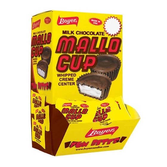 Boyer Candy Changemaker Mallo Cup, 0.5 Ounce -- 480 per case.