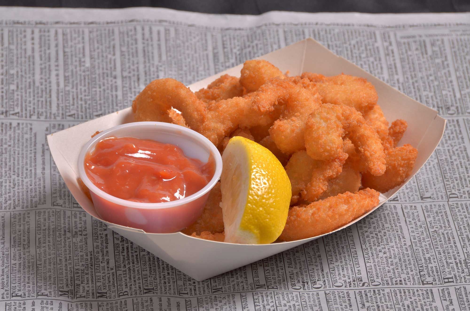Oceanway Seafood Imitation Breaded Mini Shrimp, 7.5 Ounce -- 12 per case.