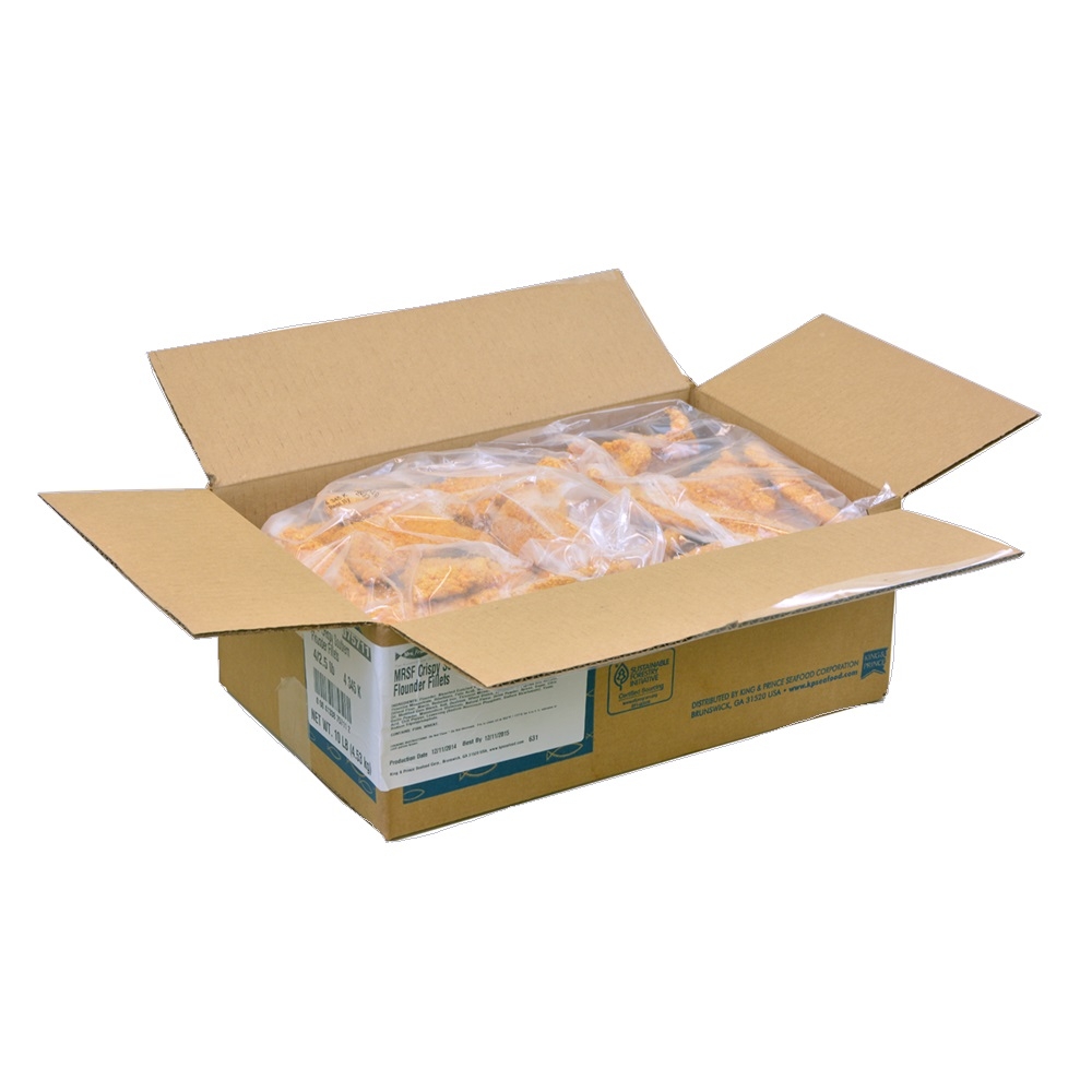 Mrs Fridays Crispy Southern Flounder, 2.5 Pound -- 4 per case.