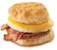 Market Breakfast Sausage and Jalapeno Bacon on Biscuit, 6.3 Ounce -- 8 per case.