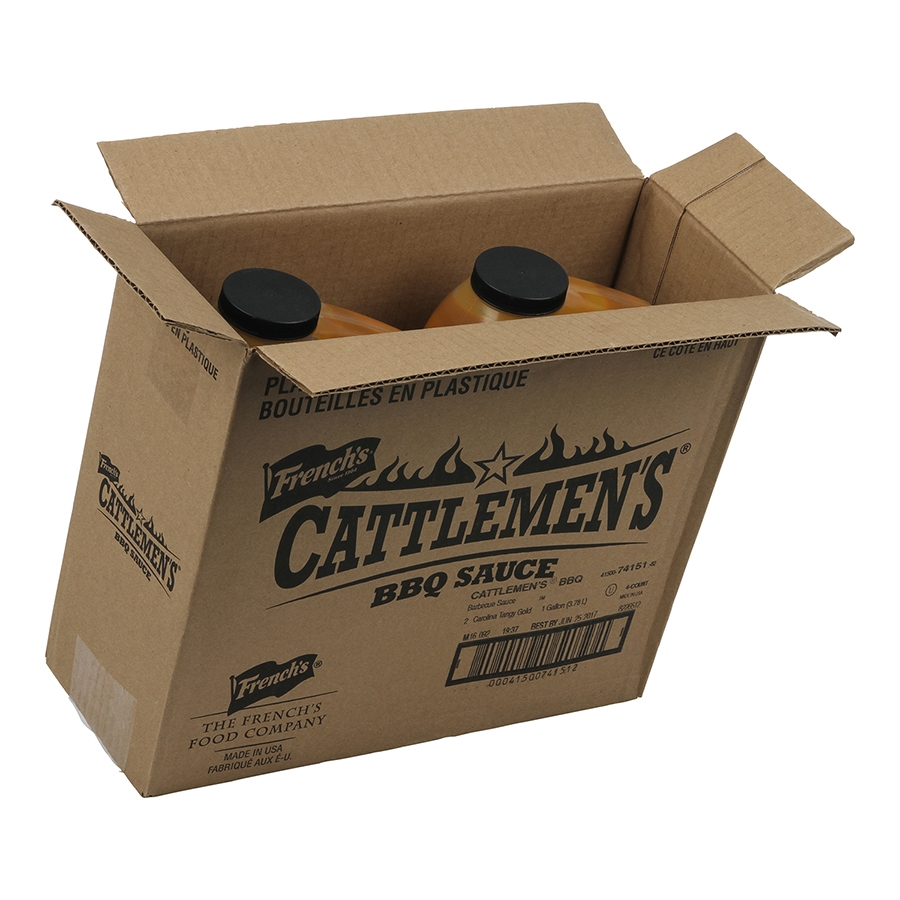 Cattlemans Gold Sauce -- 2 Case 1 Gallon