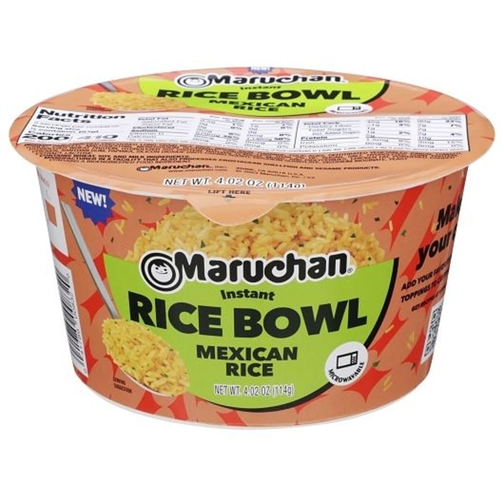 Maruchan Mexican Instant Rice Bowl, 4.02 Ounce - 6 per case