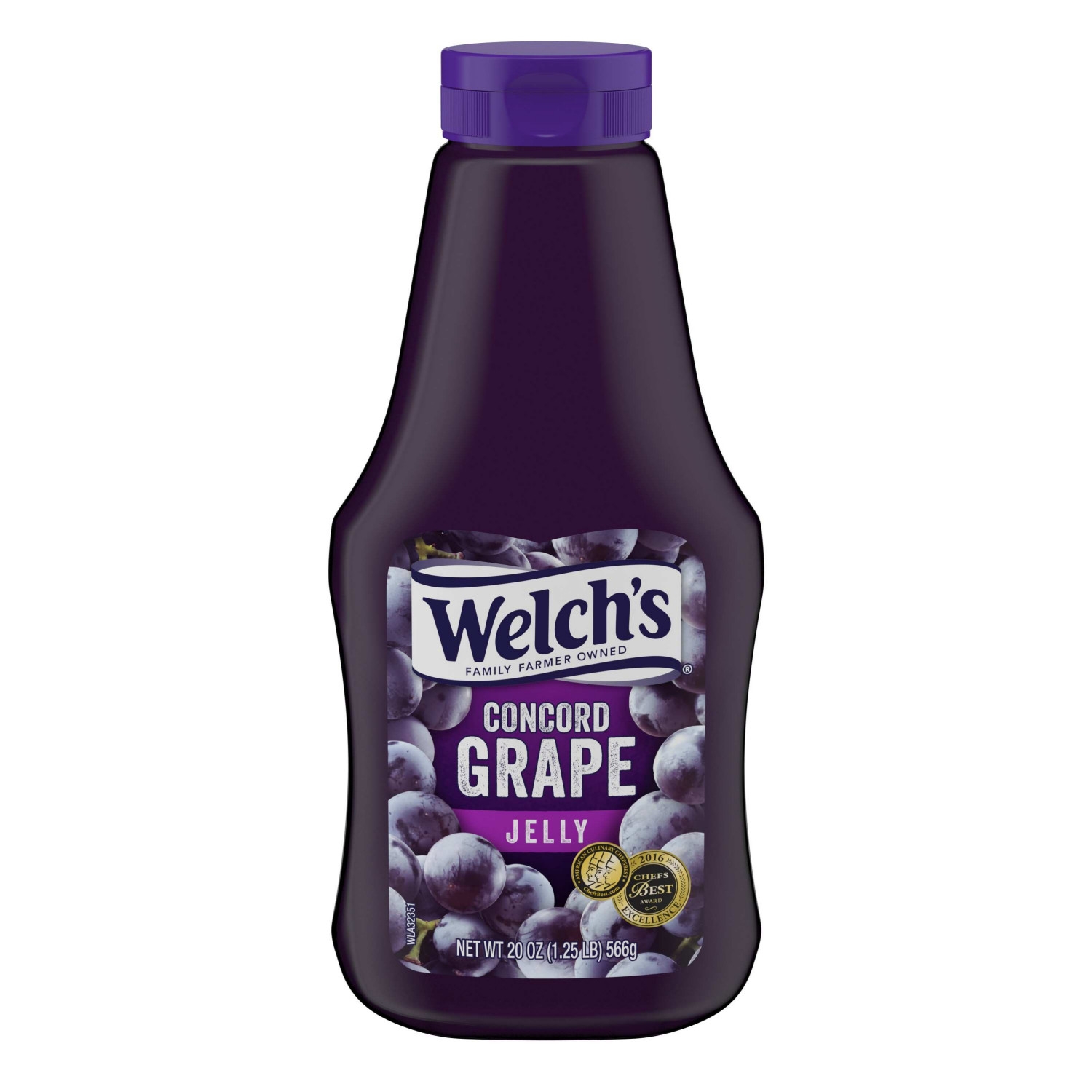 Welchs Concord Grape Jelly, 20 Ounce -- 12 per case.