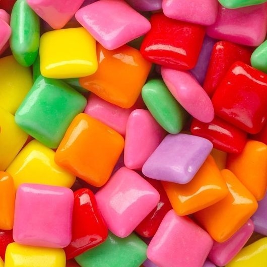 Ford Gum Assorted Mini Chews Tablets, 25 Pound