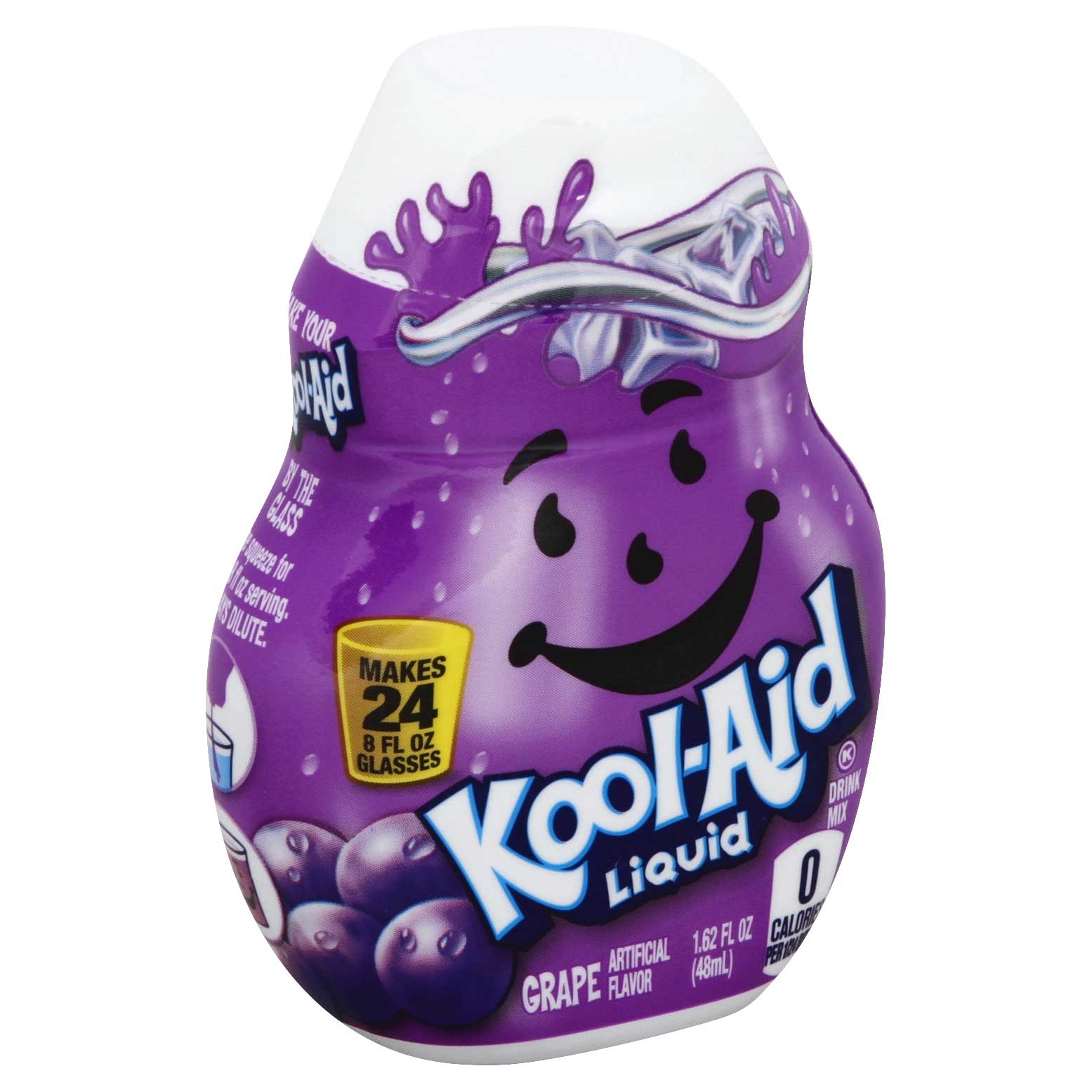 Kool Aid Grape Liquid Concentrate Drink Mix, 1.62 Fluid Ounce -- 12 per case.