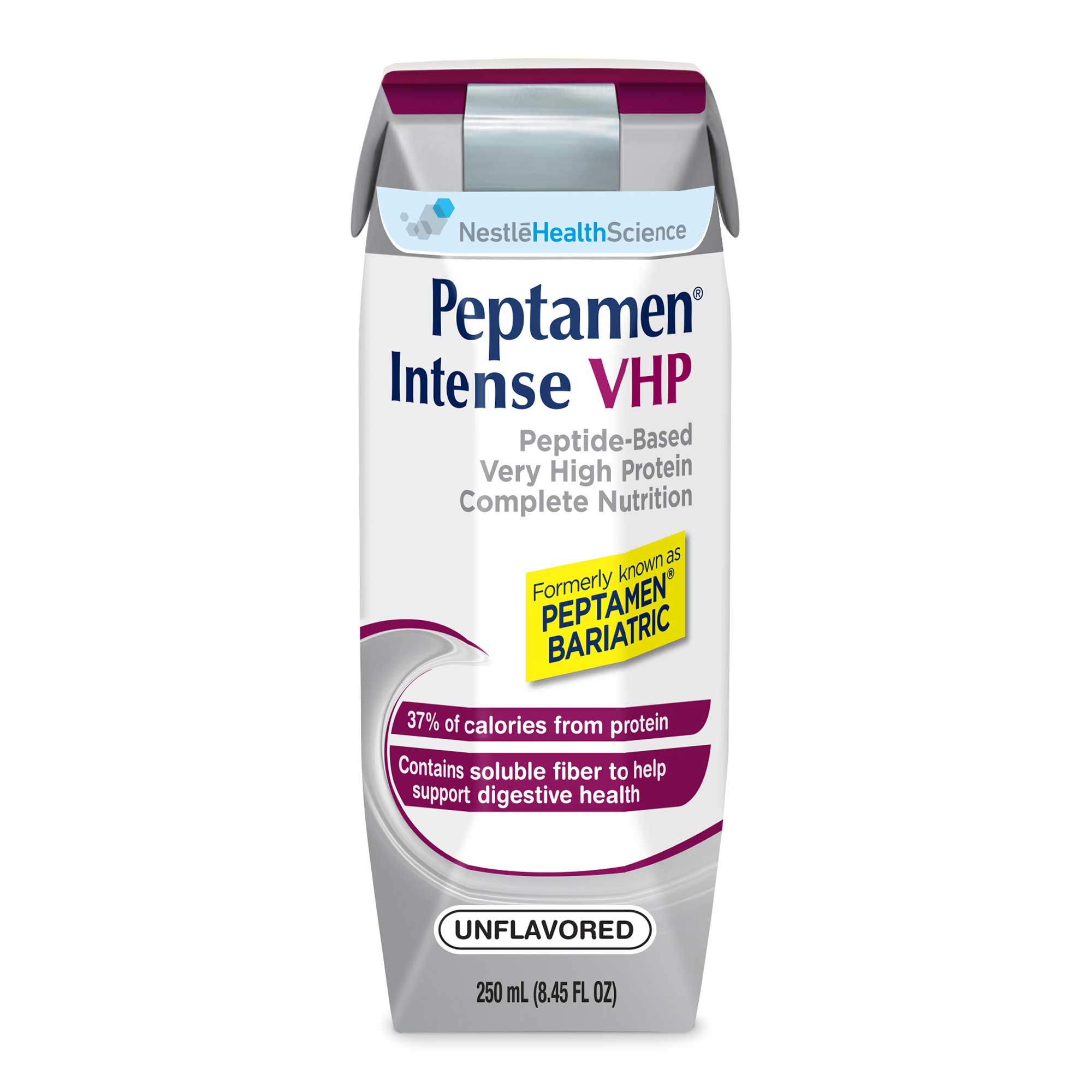 Nestle Peptamen Intensive Unflavored Very High Protein for Tube Feeding, 8.45 Fluid Ounce -- 24 per case.
