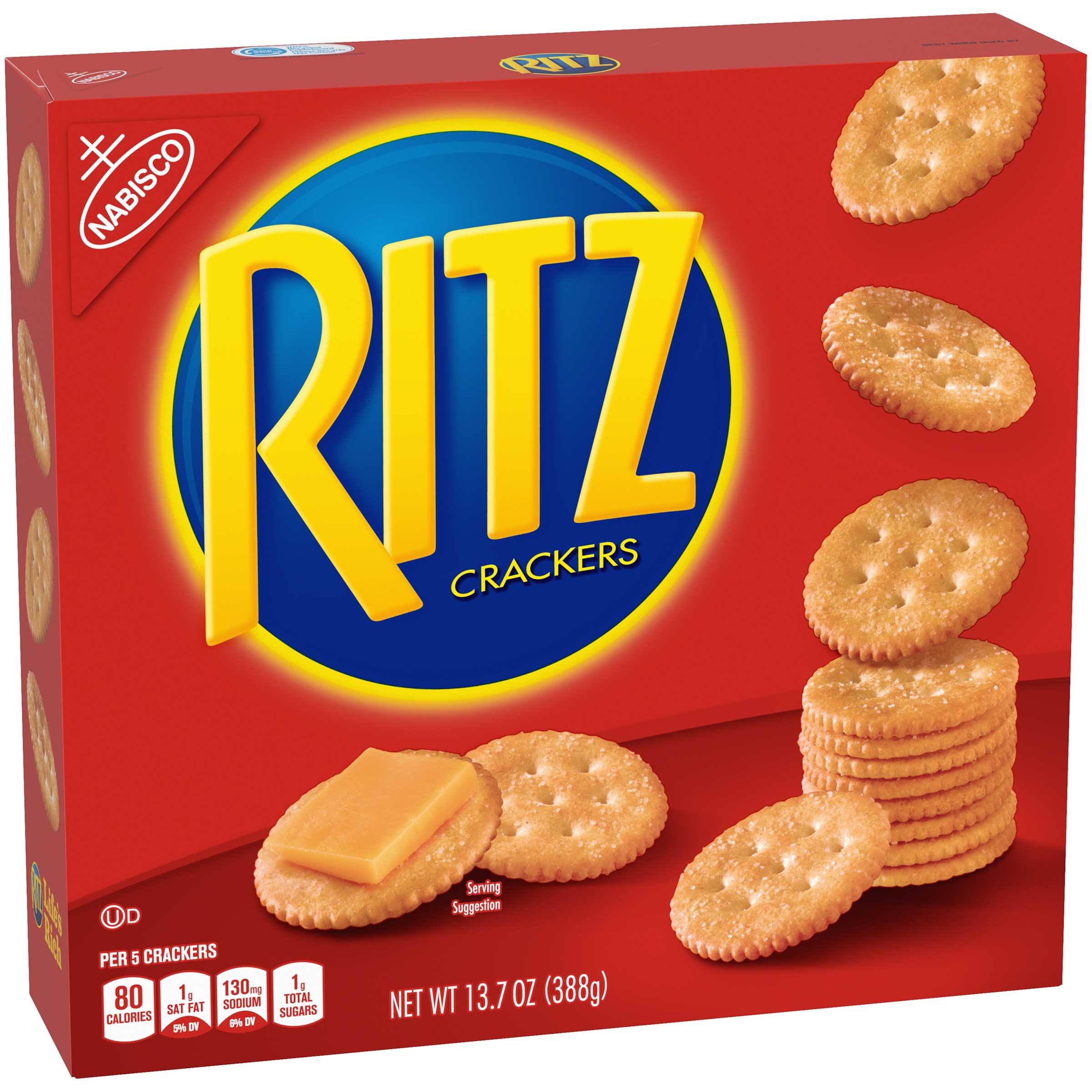 Nabisco Ritz Original Cracker, 13.7 Ounce -- 12 per case.