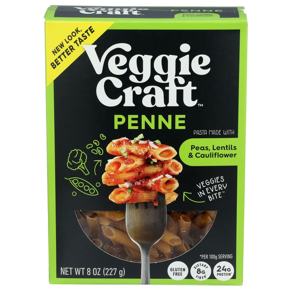 Veggiecraft Cauliflower Penne Pasta, 8 Ounce -- 6 per case