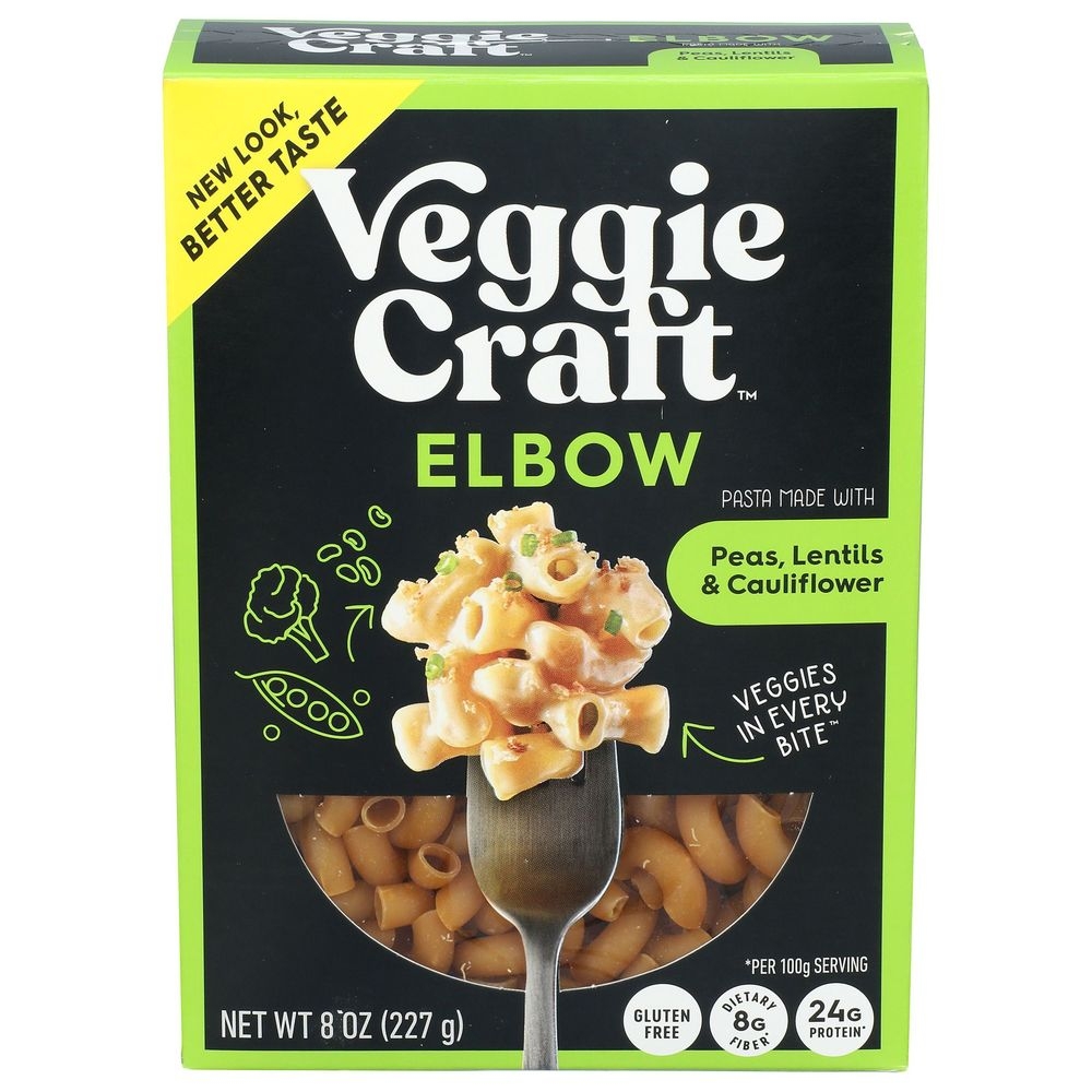 Veggiecraft Cauliflower Elbow Pasta, 8 Ounce -- 6 per case