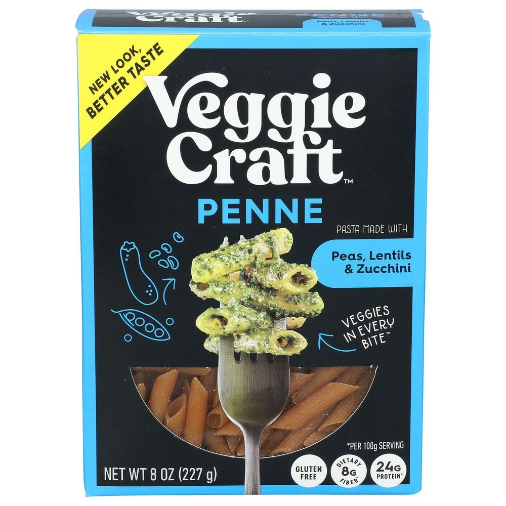 Veggiecraft Zucchini Penne Pasta, 8 Ounce -- 6 per case