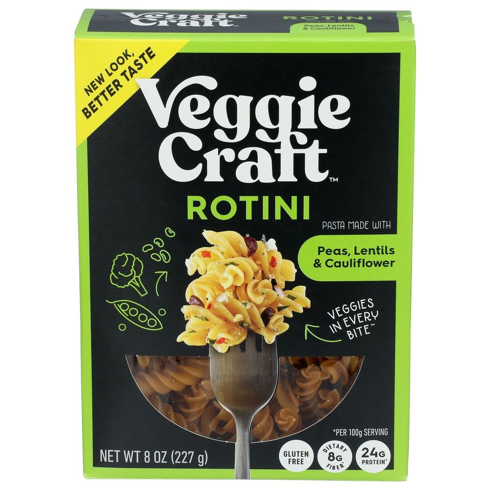 Veggiecraft Cauliflower Rotini Pasta, 8 Ounce -- 6 per case