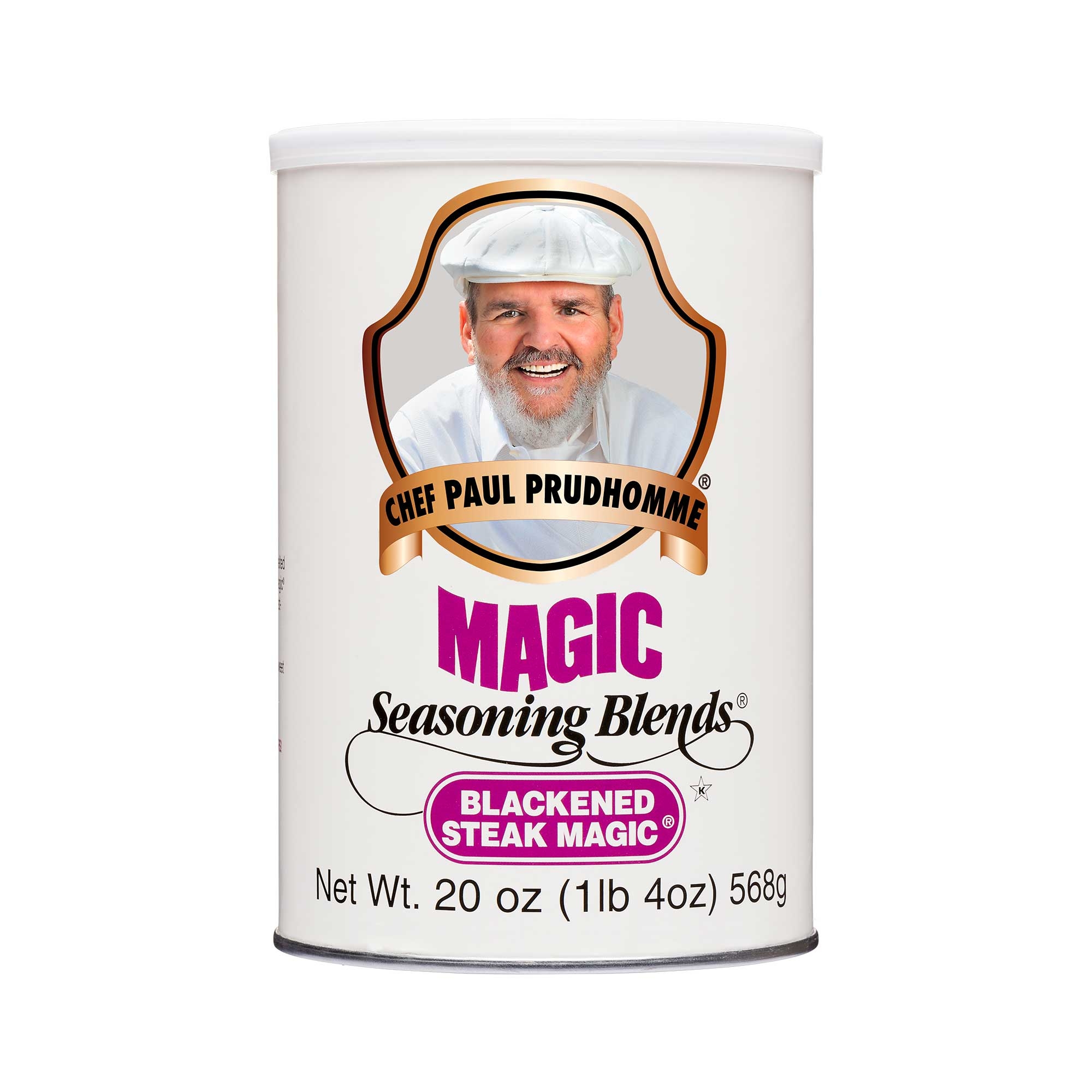 Chef Paul Prudhommes Blackened Steak Magic - 20 oz. can, 4 cans per case