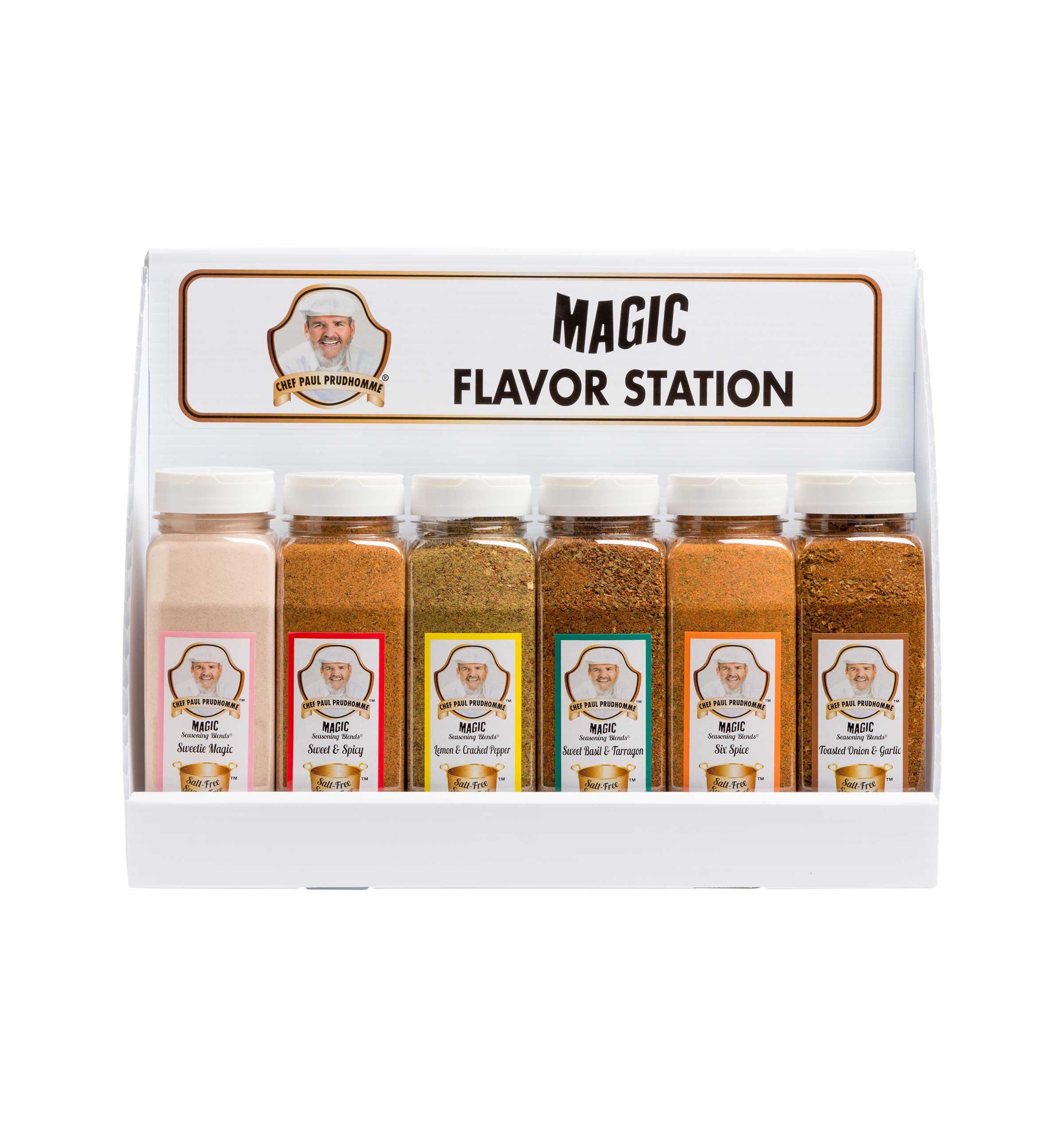 Magic Seasoning Blends Magic Flavor Station, 6 spices per pack