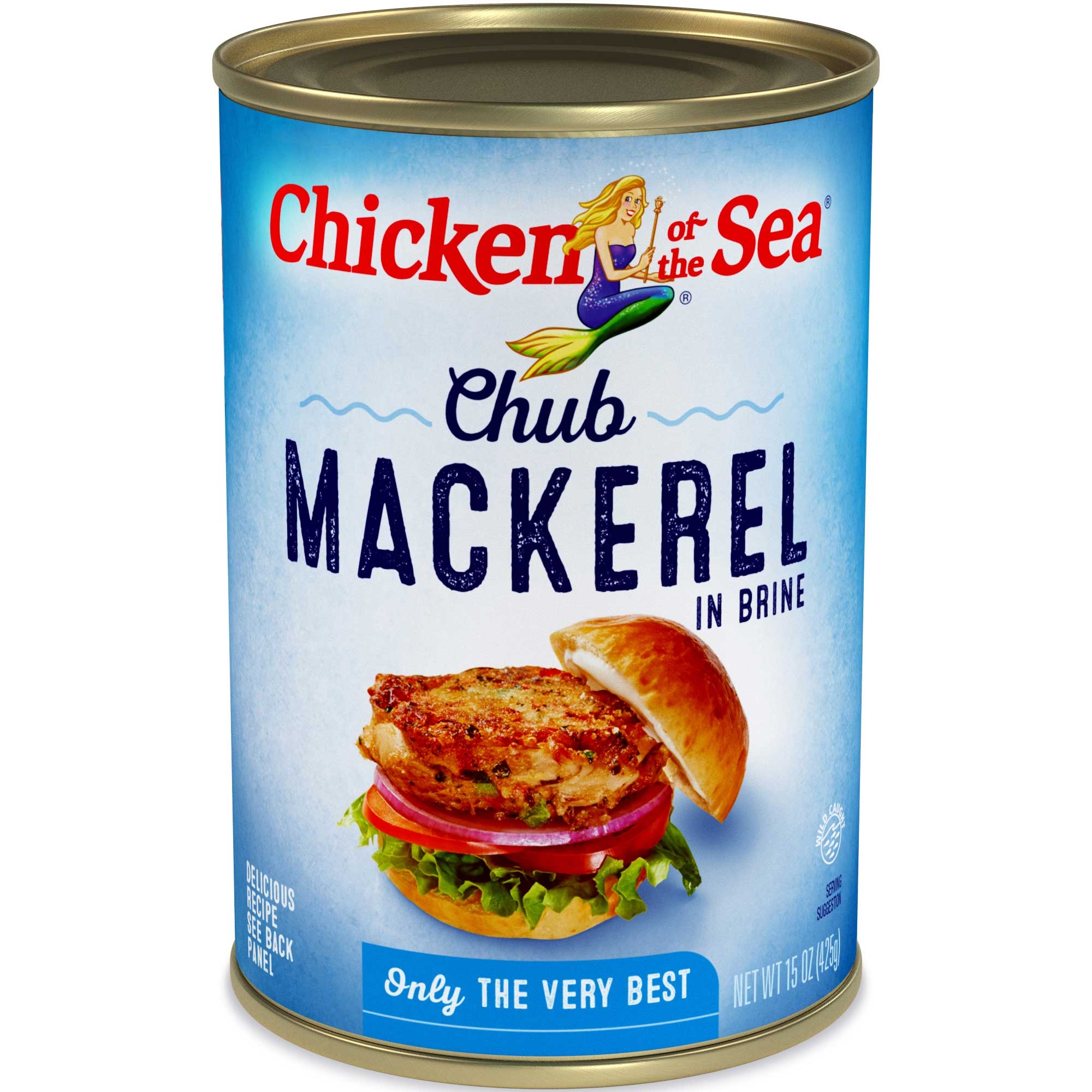 Chicken of the Sea Chub Mackerel, 15 Ounce -- 12 per case.