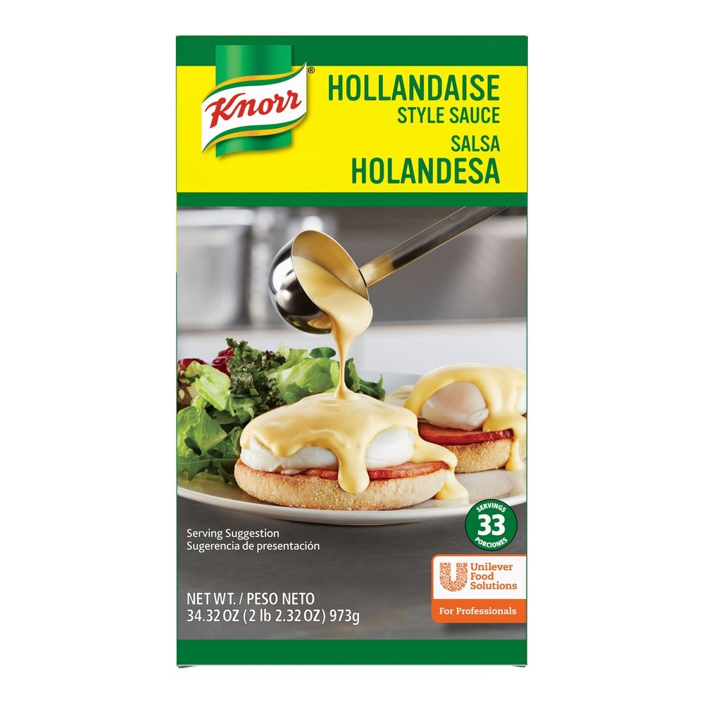 Single Knorr Professional Sauce Liquid Hollandaise, 34.32 Ounce