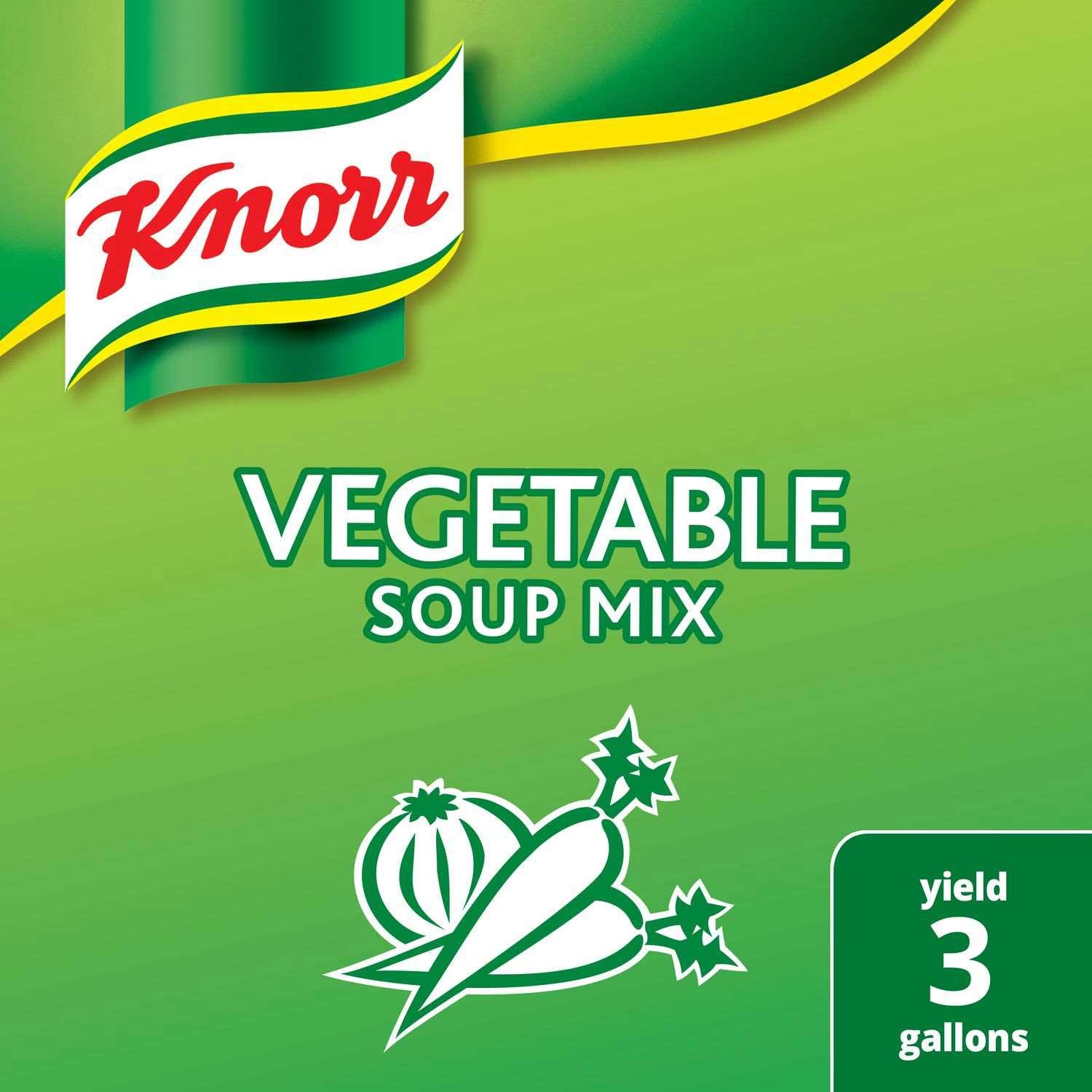 Single Knorr Professional Soup Mix Vegetable, 19.01 Ounce