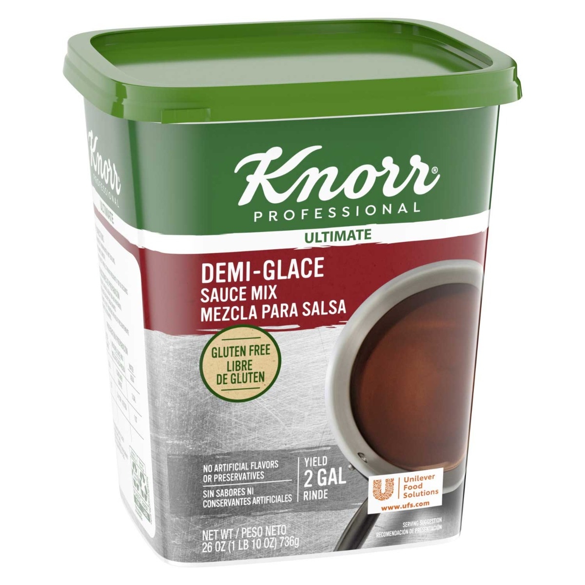 Single Knorr Professional Ultimate Demi-Glace Sauce Mix, 26 Ounce