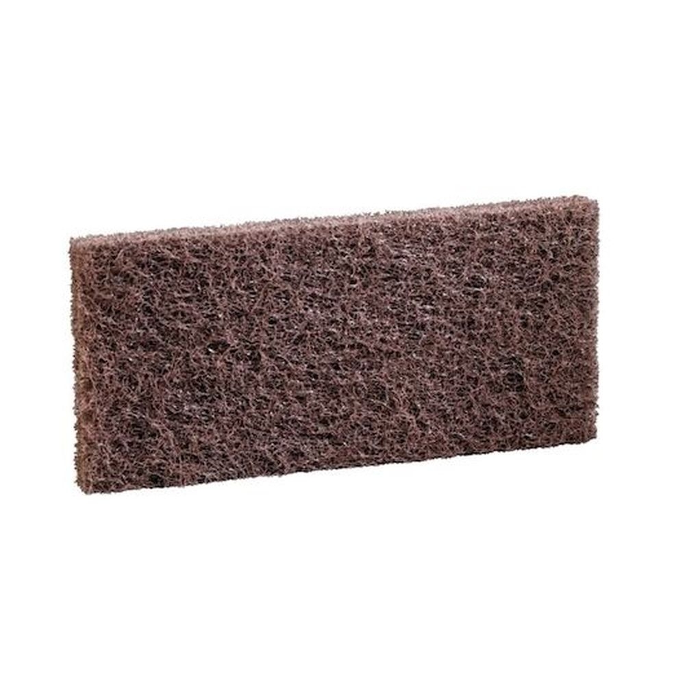 Niagara Brown Utility Pad, 4 5/8 x 10 inch - 20 per case
