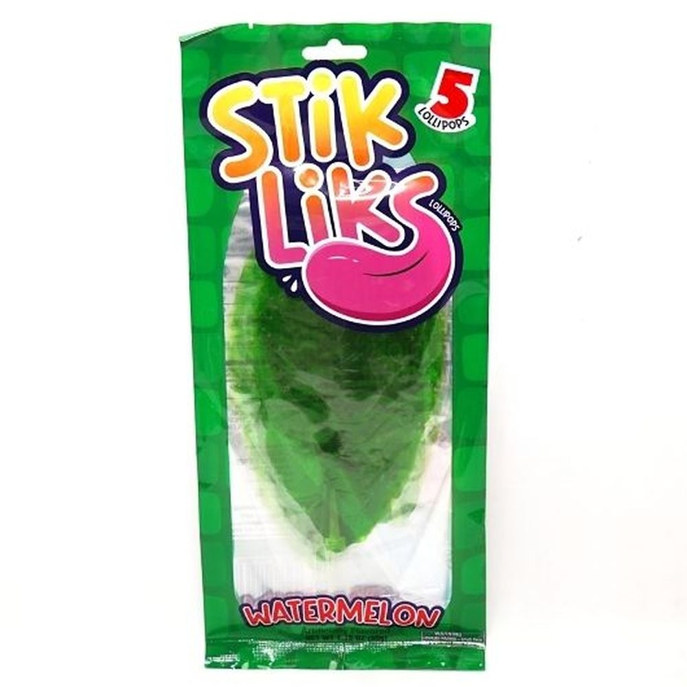 Stik Liks Watermelon Lollipops, 50 Gram -- 90 per case