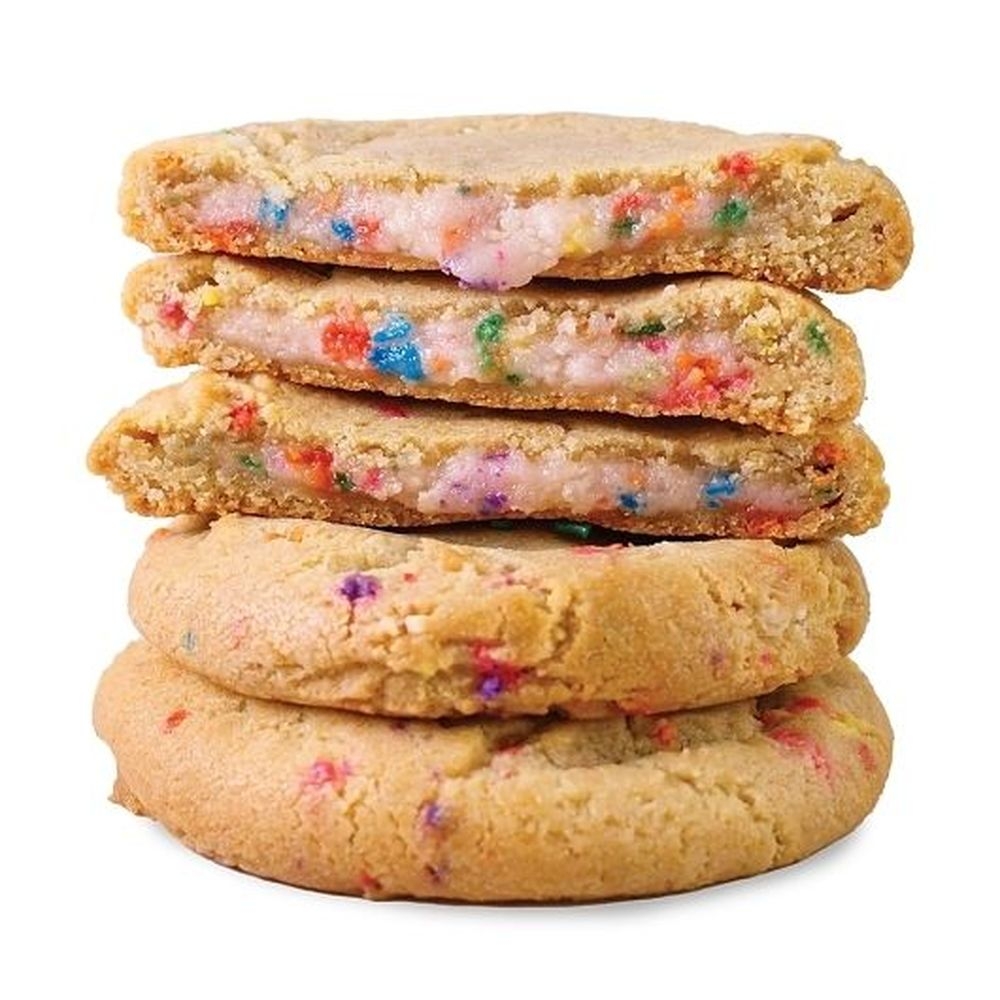 Davids Cookies Celebration Filled Cookie Dough, 3.25 Ounce -- 100 per case